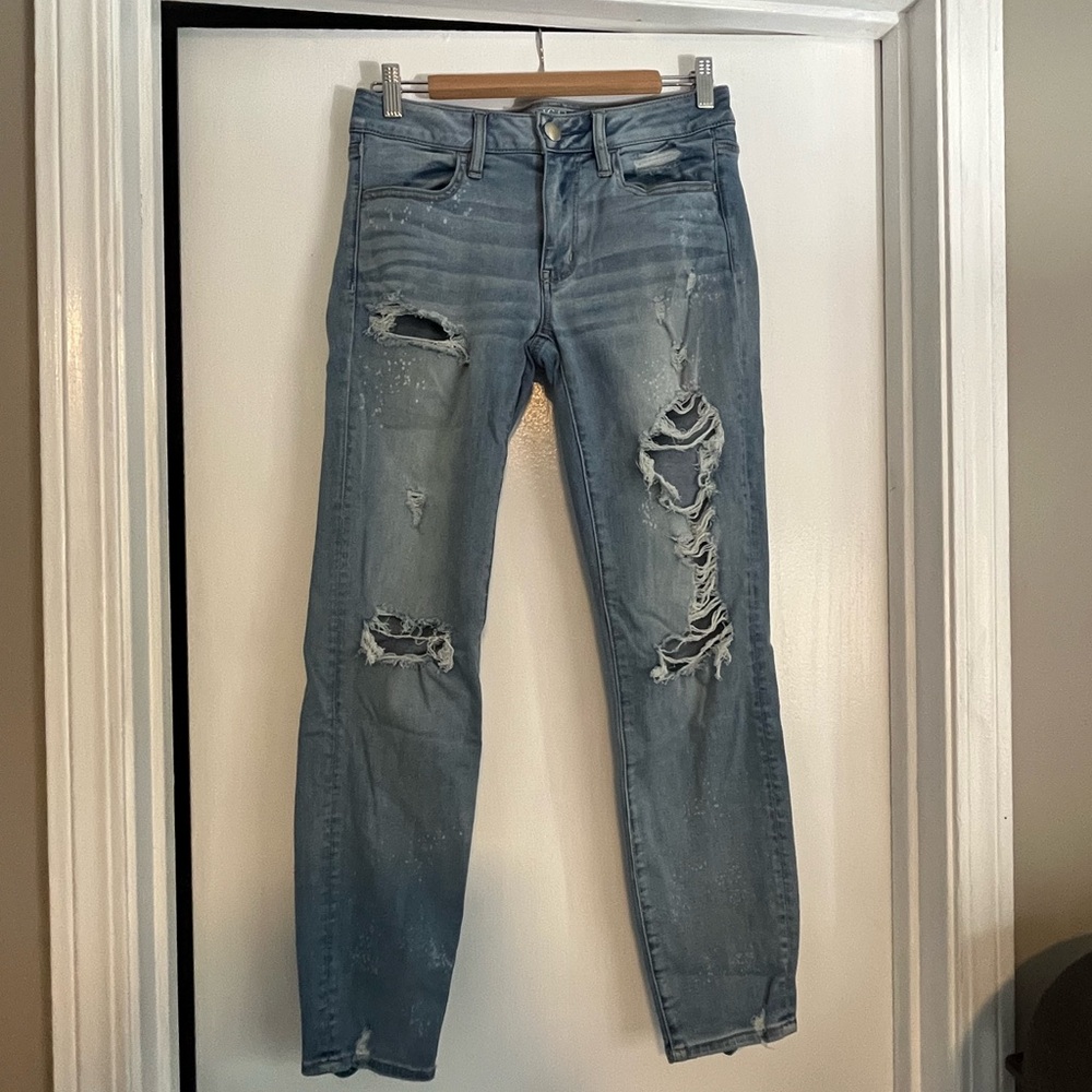 Distressed Women's Jeans American Eagle